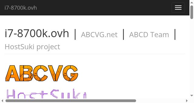 Screenshot of i7-8700k.ovh