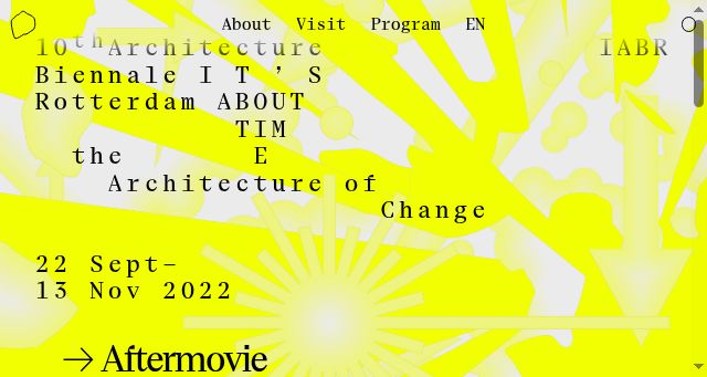 Screenshot of iabr.nl