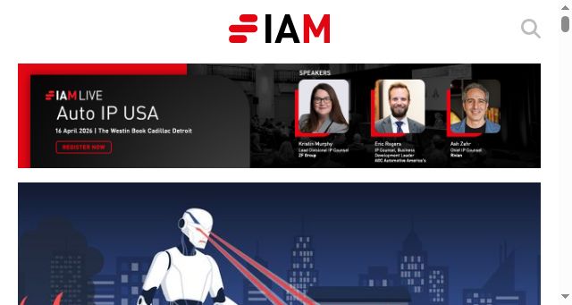 Screenshot of iam-media.com