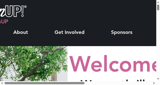 Screenshot of iamwomanup.com