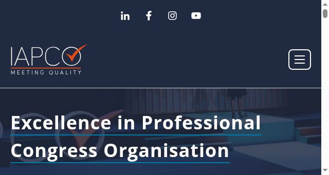 Screenshot of iapco.org