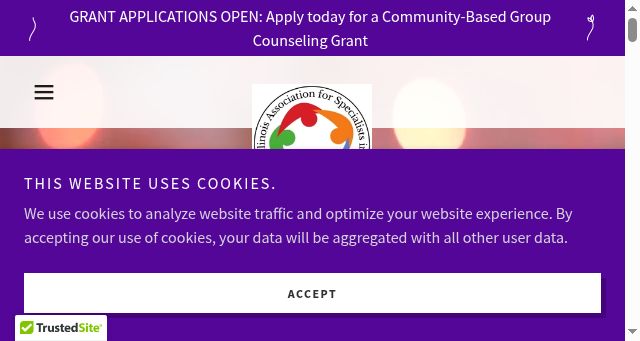 Screenshot of iasgw.org