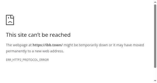 Screenshot of ibb.town