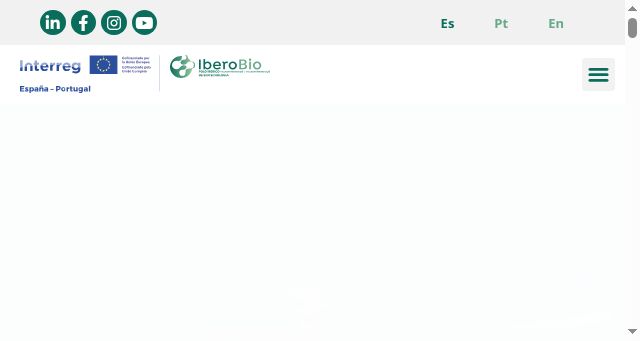 Screenshot of iberobio.eu