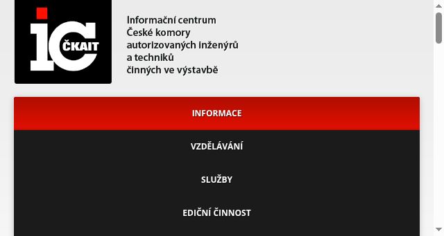 Screenshot of ic-ckait.cz