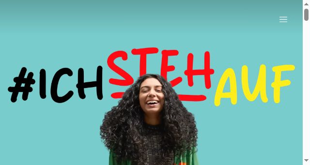 Screenshot of ichstehauf.org