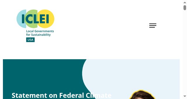 Screenshot of icleiusa.org