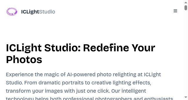 Screenshot of iclight.online