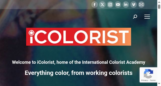 Screenshot of icolorist.com