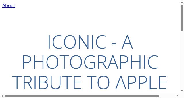 Screenshot of iconicbook.com