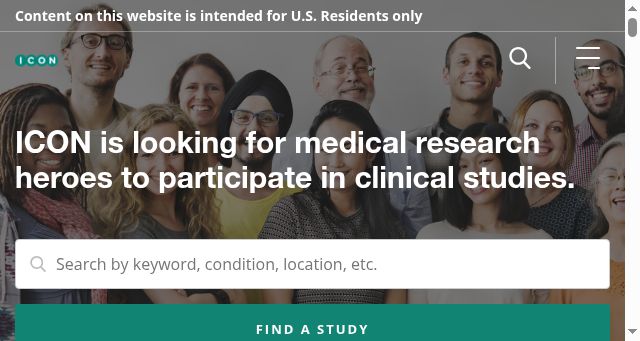 Screenshot of iconstudies.com