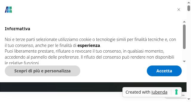 Screenshot of icwa.it