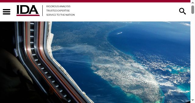 Screenshot of ida.org