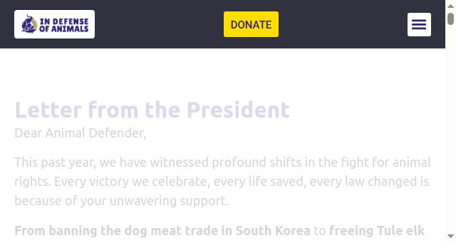 Screenshot of idaannualreports.com