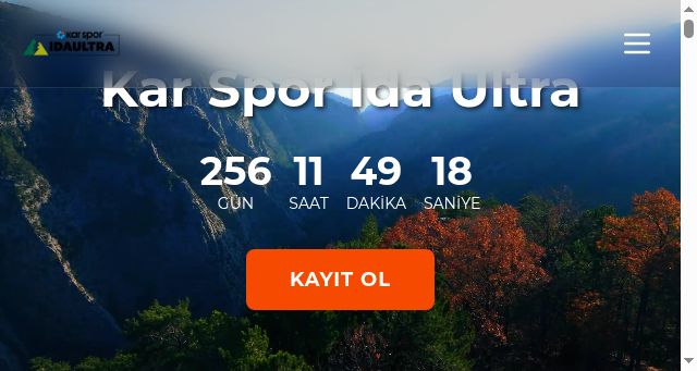 Screenshot of idaultra.com