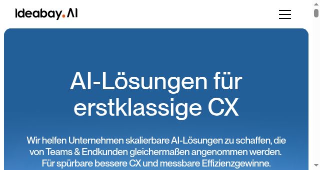 Screenshot of ideabay.ai