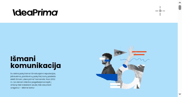 Screenshot of ideaprima.lt