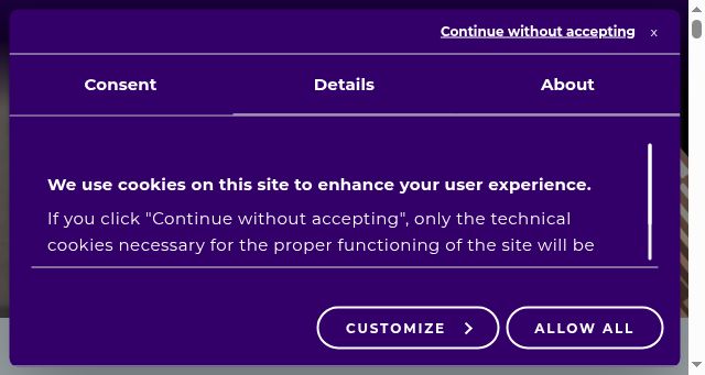Screenshot of idemia.com