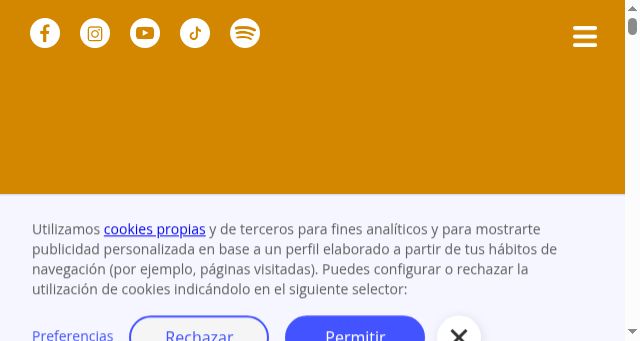Screenshot of identitariacanarias.com
