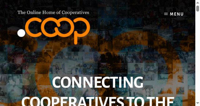 Screenshot of identity.coop