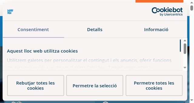 Screenshot of idibgi.org