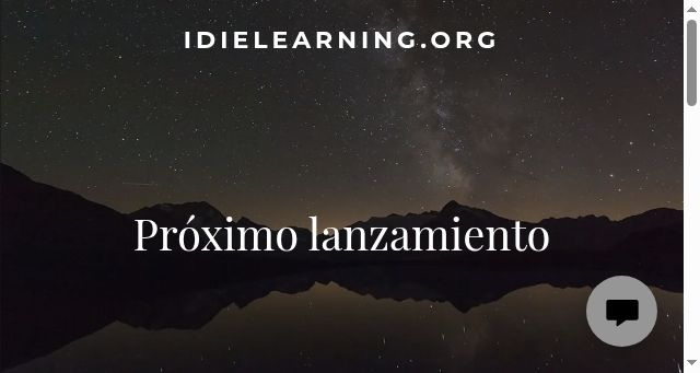 Screenshot of idielearning.org