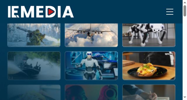 Screenshot of ie.media