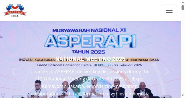 Screenshot of ieca.or.id