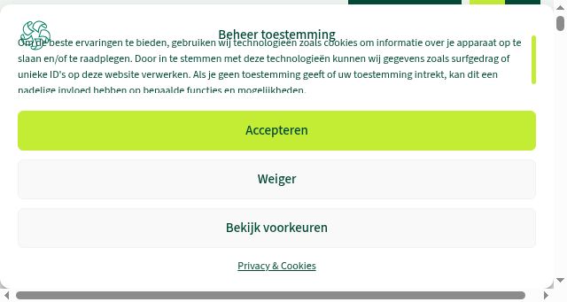 Screenshot of igepa.be