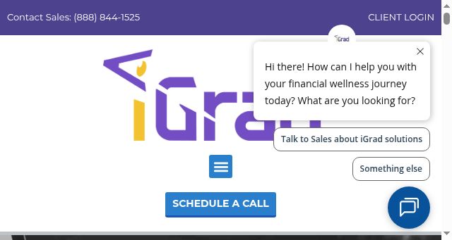 Screenshot of igradfinancialwellness.com