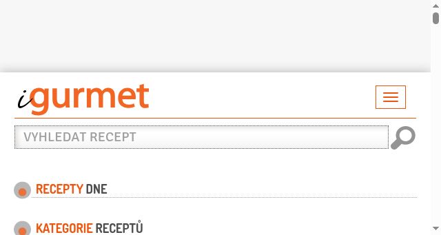 Screenshot of igurmet.cz