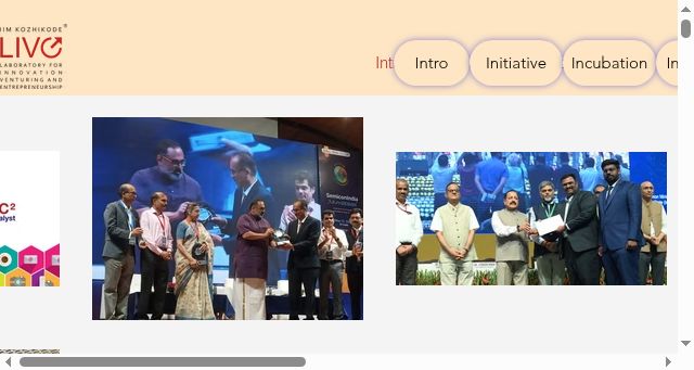 Screenshot of iimklive.org