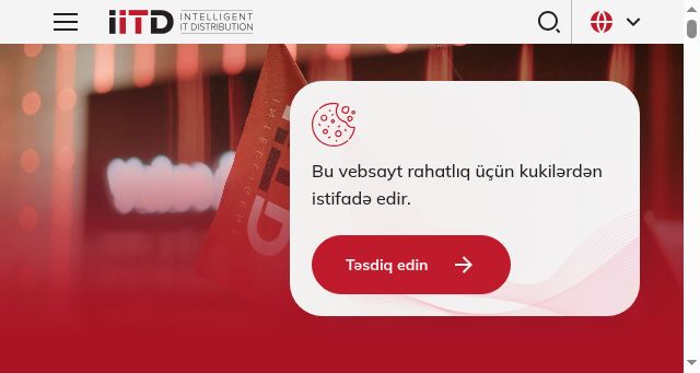 Screenshot of iitd.az