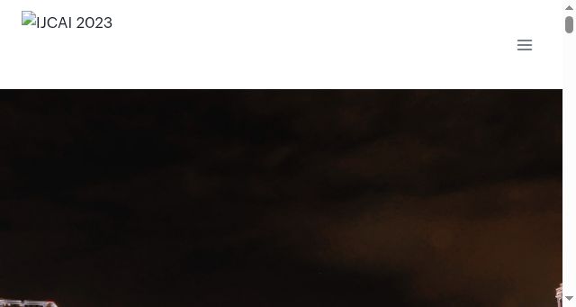Screenshot of ijcai-23.org