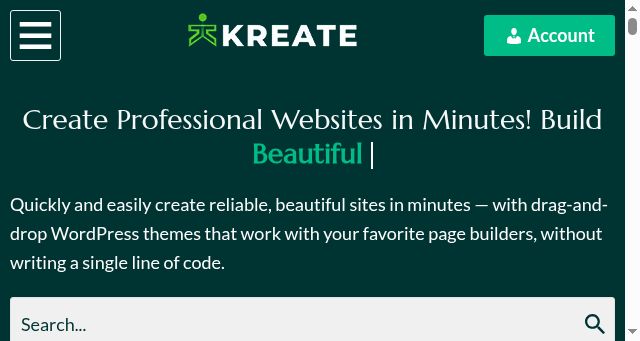 Screenshot of ikreatethemes.com