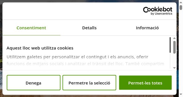 Screenshot of illessostenibles.travel