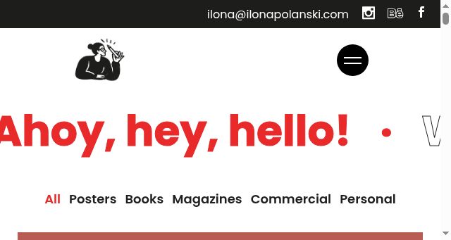 Screenshot of ilonapolanski.com