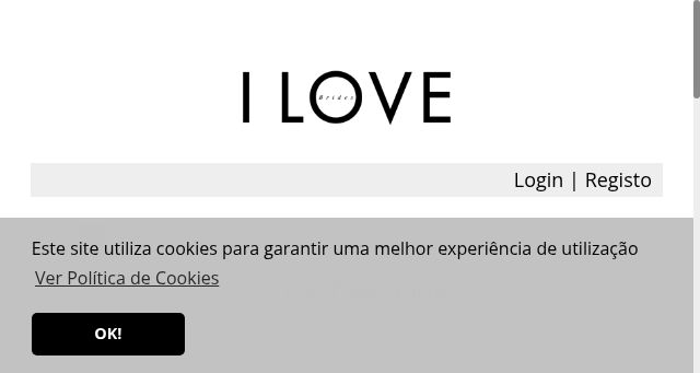 Screenshot of ilovebrides.pt