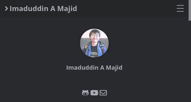 Screenshot of imaduddinamajid.com