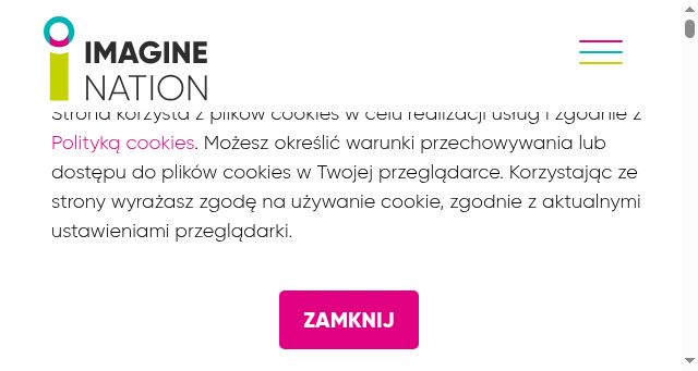 Screenshot of imagine-nation.pl
