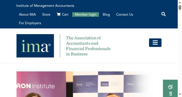 Screenshot of imamiddleeast.org