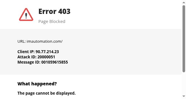 Screenshot of imautomation.com