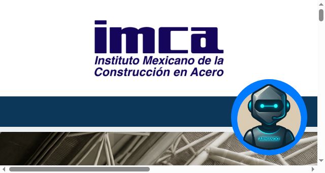 Screenshot of imca.org.mx