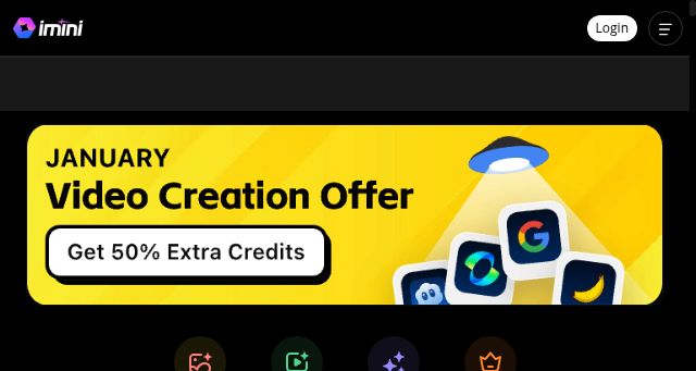 Screenshot of imini.ai