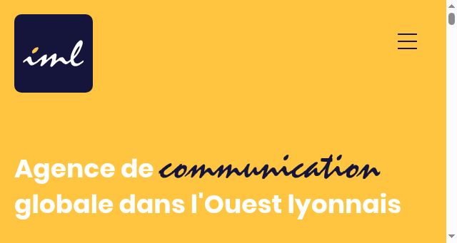 Screenshot of iml-communication.fr