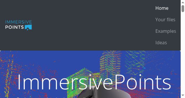 Screenshot of immersivepoints.com