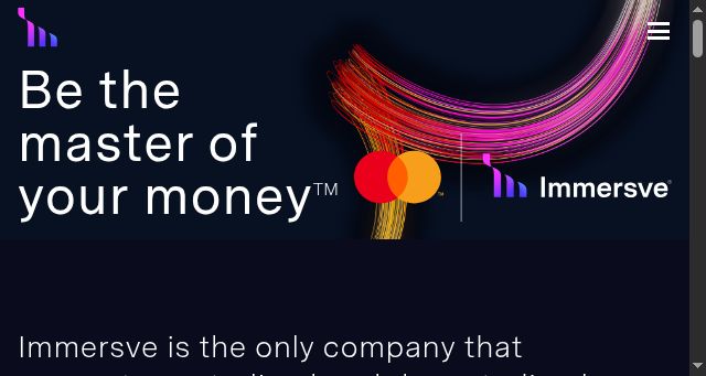 Screenshot of immersve.com