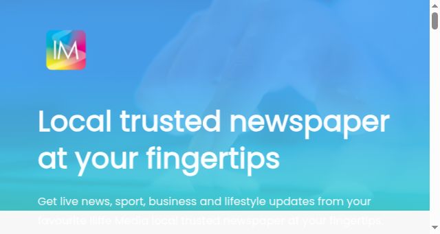 Screenshot of imnews.app