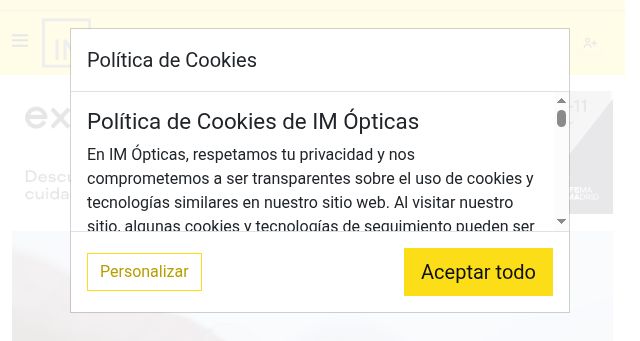 Screenshot of imopticas.es