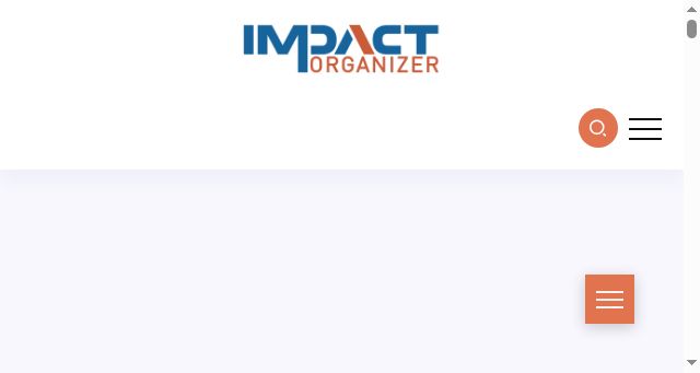 Screenshot of impactorganizer.com